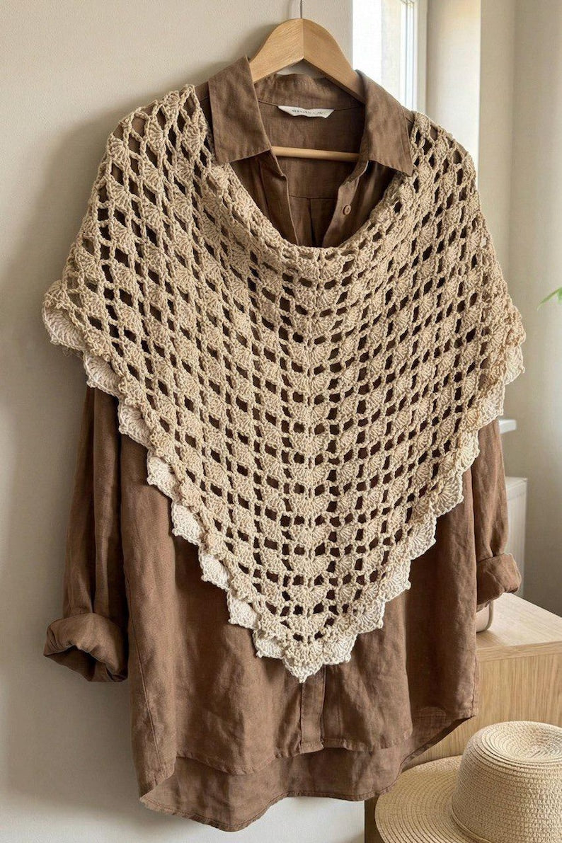 Aurora Shawl Crochet Pattern