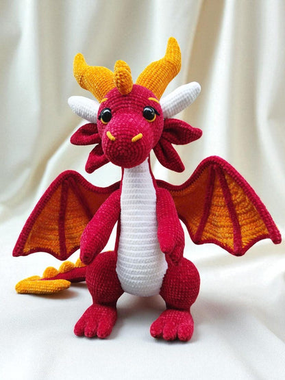 Rainbow Dragon Crochet Pattern