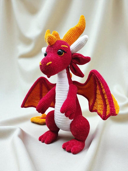 Rainbow Dragon Crochet Pattern