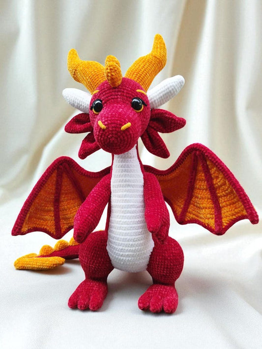 Rainbow Dragon Crochet Pattern