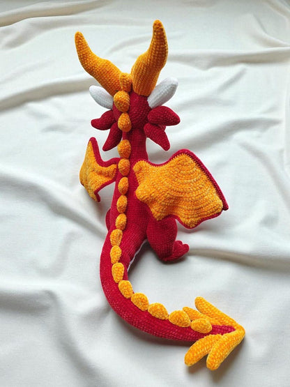 Rainbow Dragon Crochet Pattern