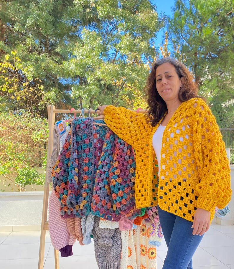 Everyday Use Cardigan Crochet Pattern