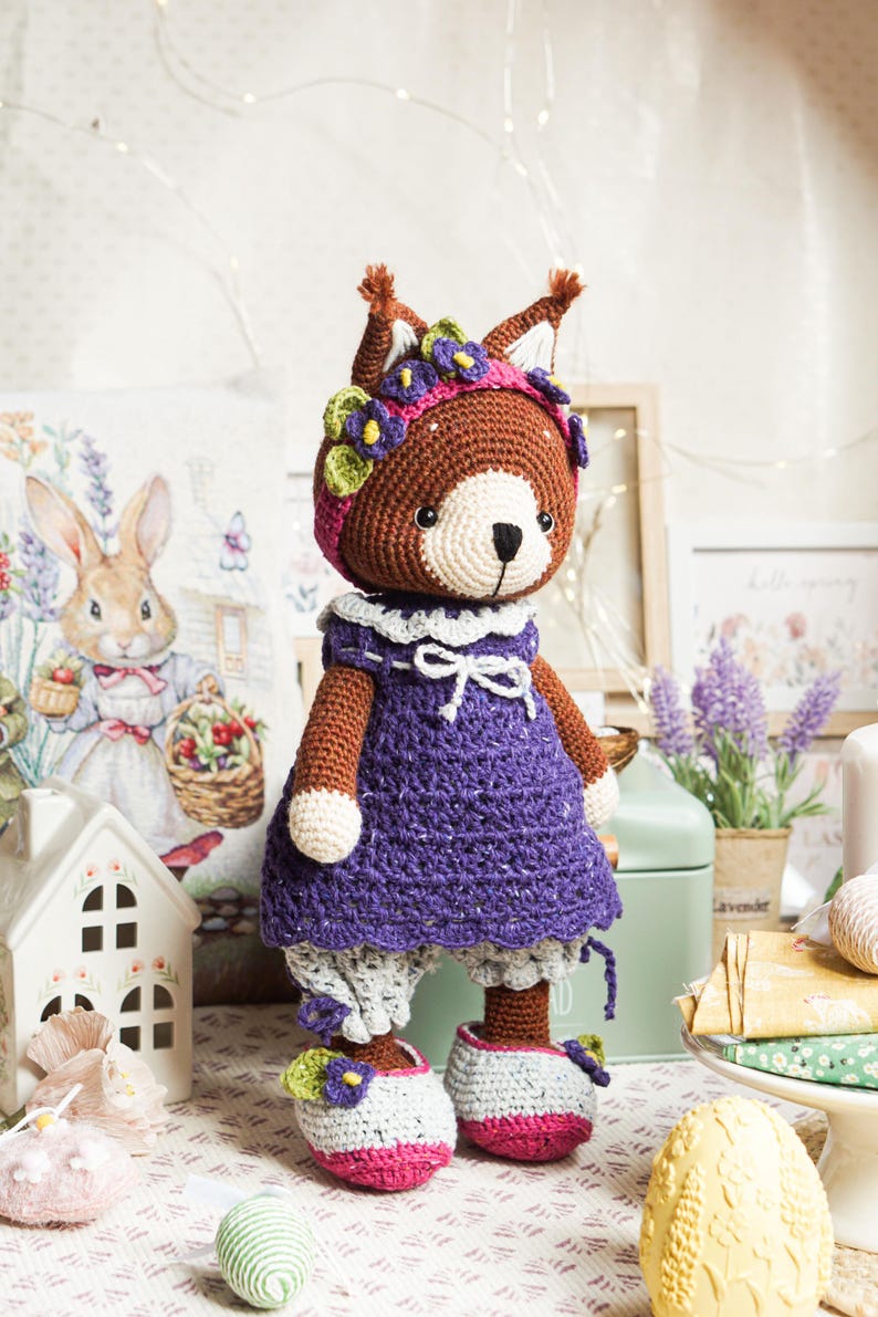 CROCHET Squirrel Pattern