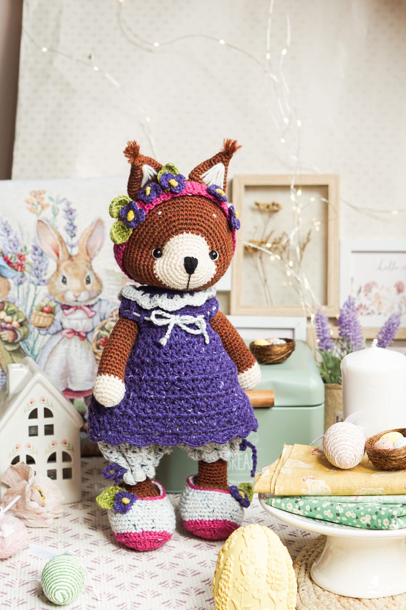 CROCHET Squirrel Pattern