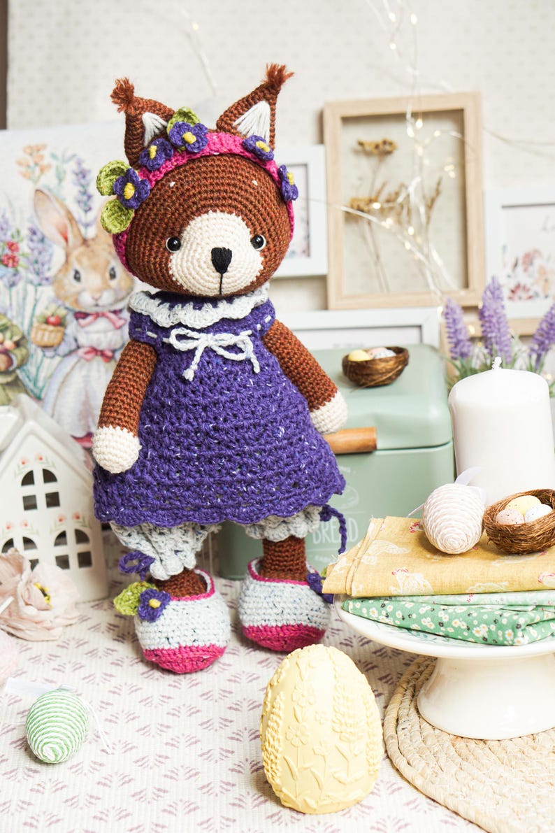 CROCHET Squirrel Pattern