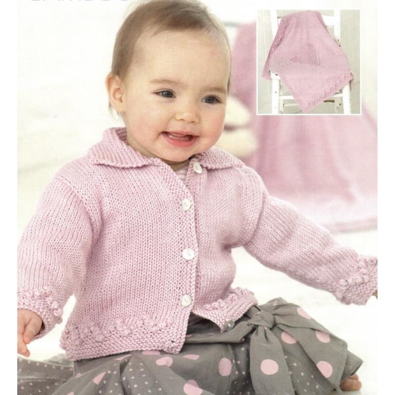 Baby Girls Boys Cardigan Knitting Patterns