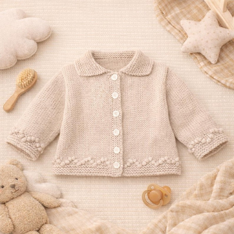 Baby Girls Boys Cardigan Knitting Patterns