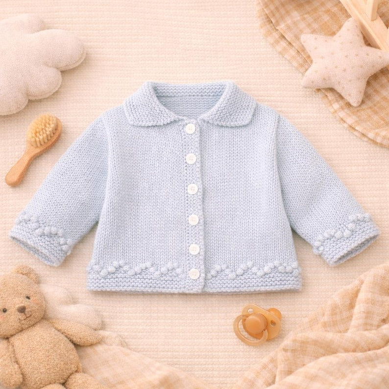 Baby Girls Boys Cardigan Knitting Patterns
