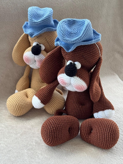 Crochet Cowboy Dog pattern