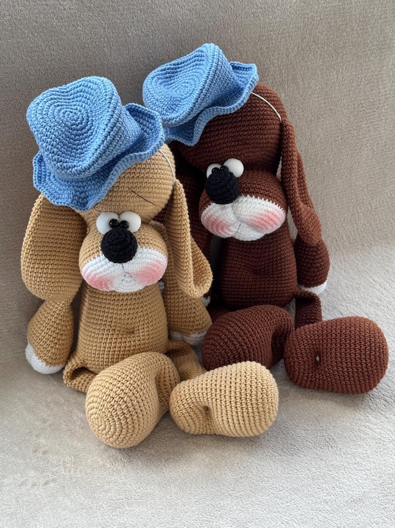 Crochet Cowboy Dog pattern