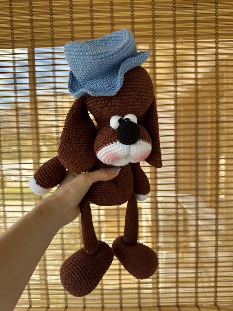 Crochet Cowboy Dog pattern