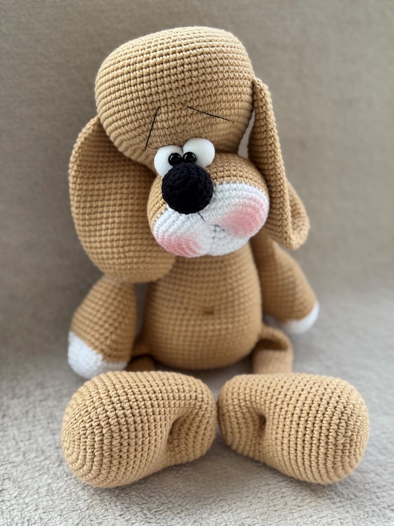 Crochet Cowboy Dog pattern