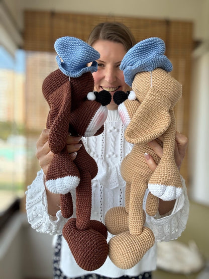 Crochet Cowboy Dog pattern