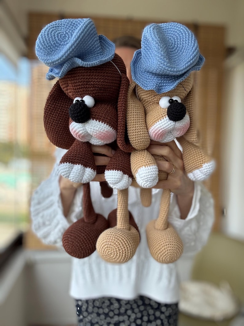 Crochet Cowboy Dog pattern