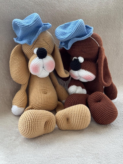 Crochet Cowboy Dog pattern