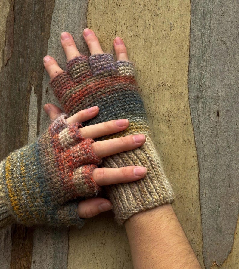 Gaia Gloves PDF crochet pattern