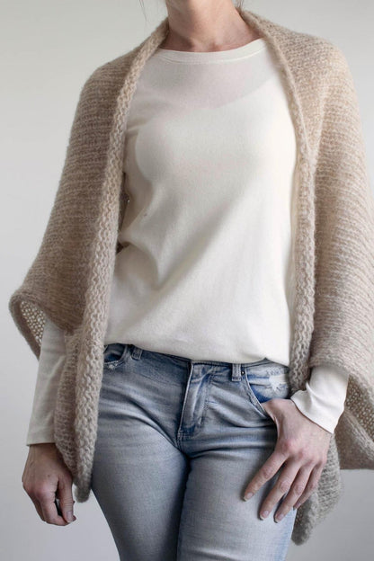 Lightweight Summer Knit Shrug Pattern