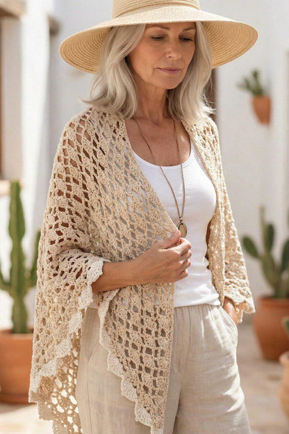 Aurora Shawl Crochet Pattern