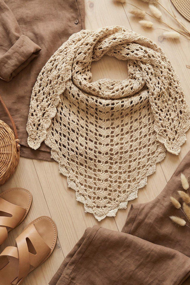 Aurora Shawl Crochet Pattern