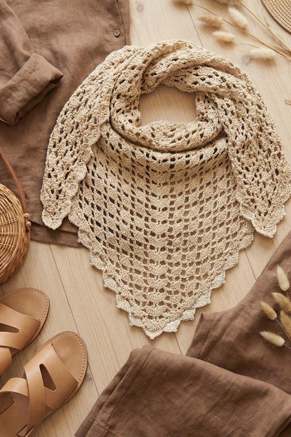 Aurora Shawl Crochet Pattern