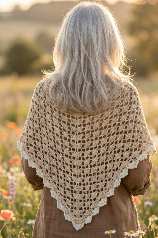 Aurora Shawl Crochet Pattern
