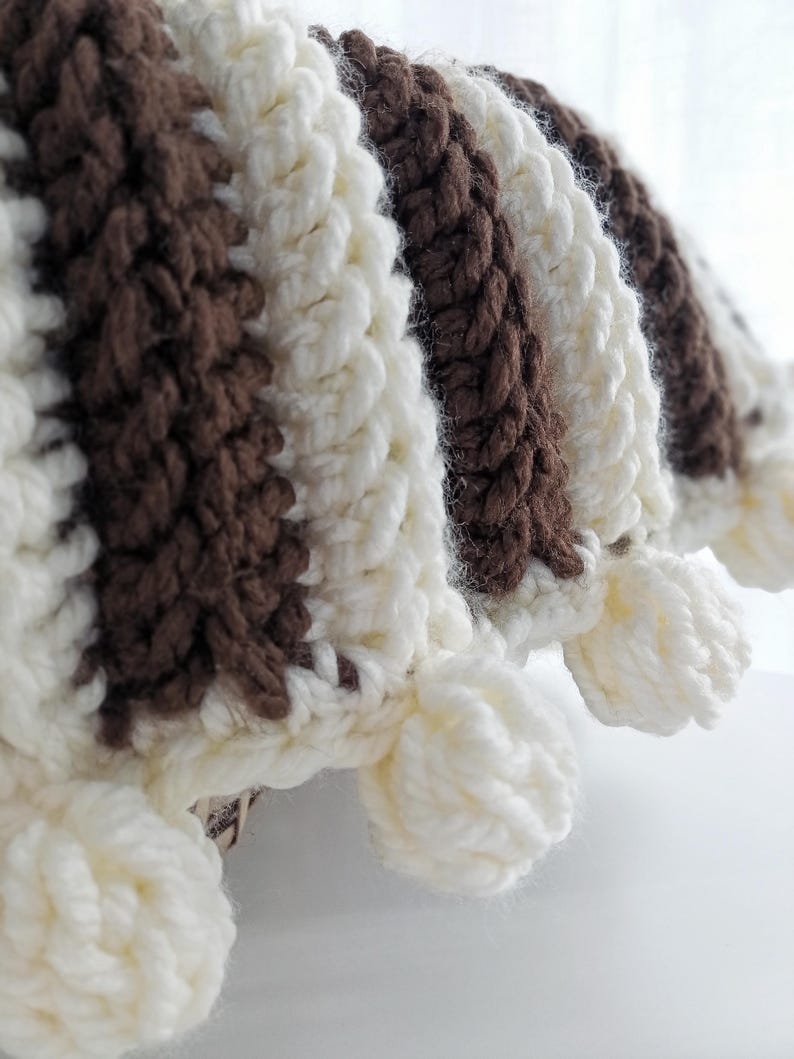 Chunky Crochet Modern Ribbed Blanket Pattern
