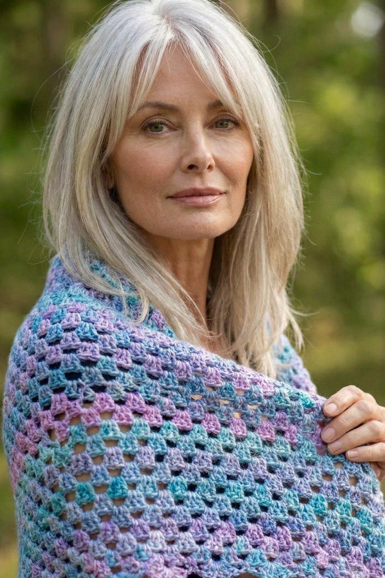 Ocean Dreams Shawl Crochet Pattern
