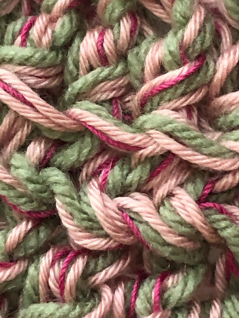 Rectangular Rose and Frost Green Lacy Wrap Knitting Pattern