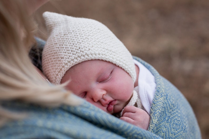 FLO Baby Toddler Bonnet Knitting Pattern