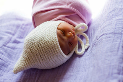 FLO Baby Toddler Bonnet Knitting Pattern