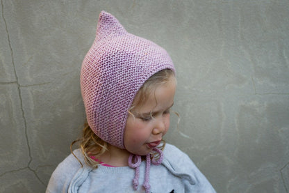 FLO Baby Toddler Bonnet Knitting Pattern