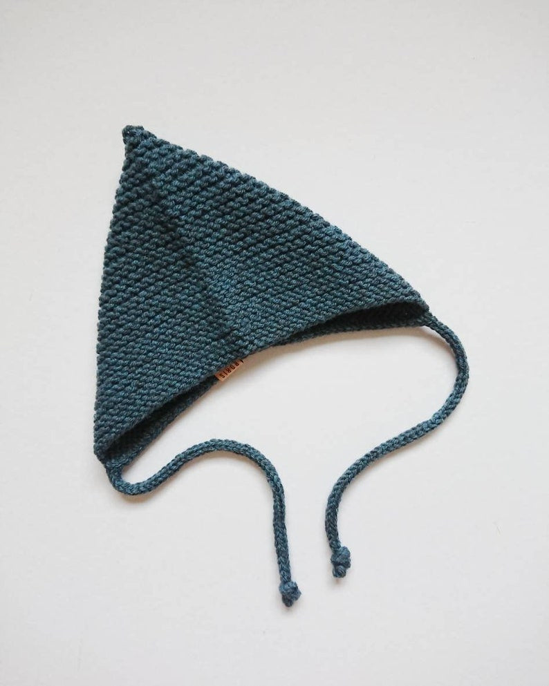 FLO Baby Toddler Bonnet Knitting Pattern