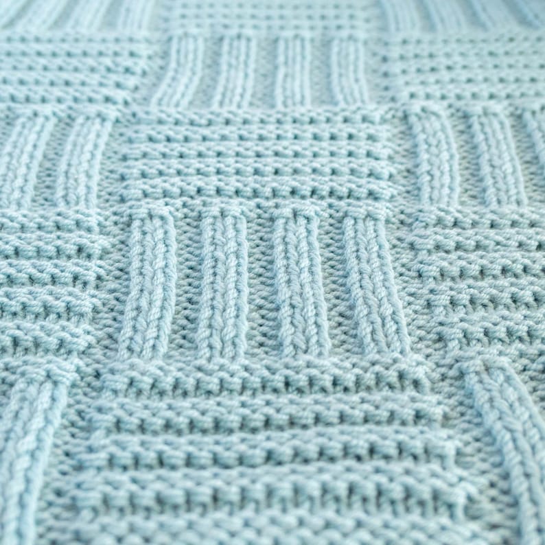 Reversible Baby Blanket Pattern