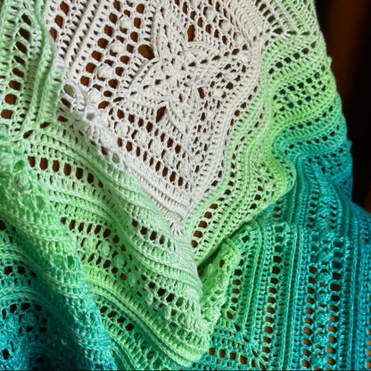 Squared Secret Paths Crochet Pattern
