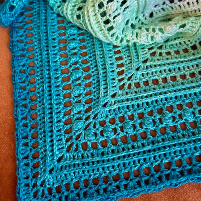 Squared Secret Paths Crochet Pattern