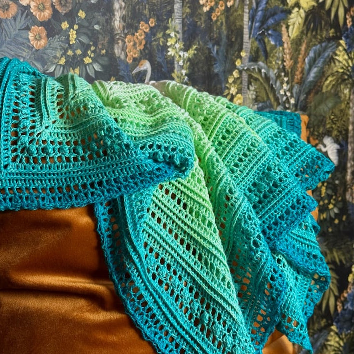 Squared Secret Paths Crochet Pattern