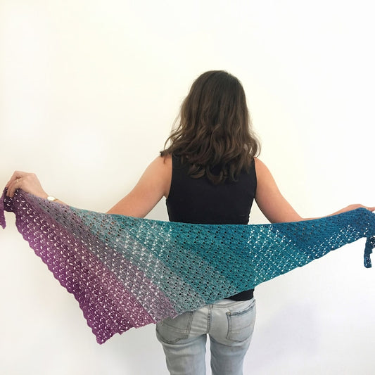Flowers for Simone Crochet Shawl Pattern