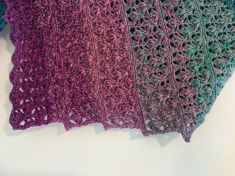 Flowers for Simone Crochet Shawl Pattern