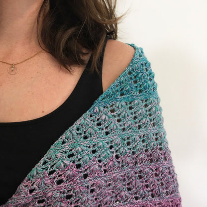 Flowers for Simone Crochet Shawl Pattern