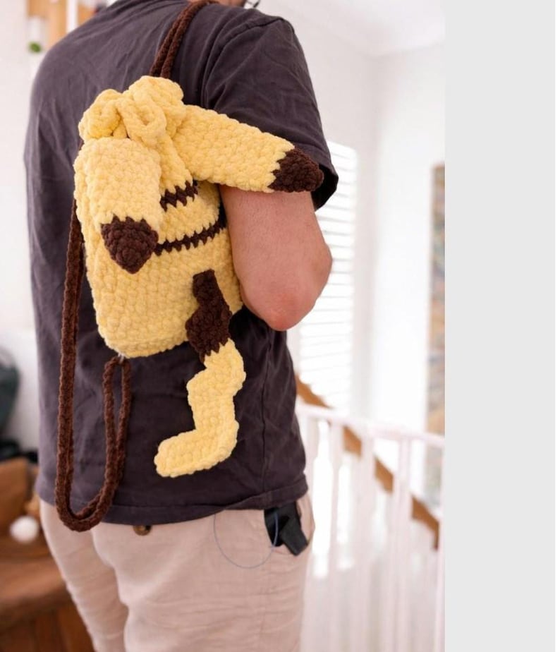 Pokemon-Inspired Crochet Backpack Bundle Pattern