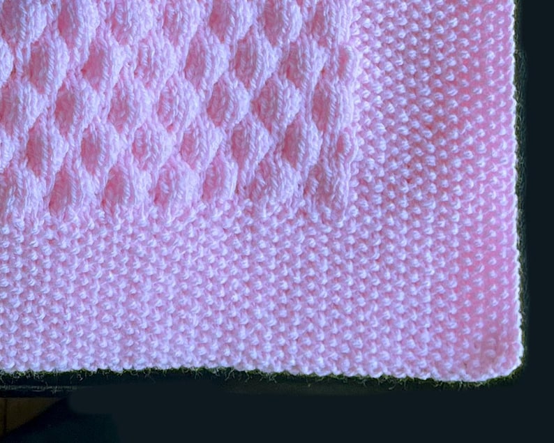 Knitting Baby Bubble Blanket & Beanie Pattern