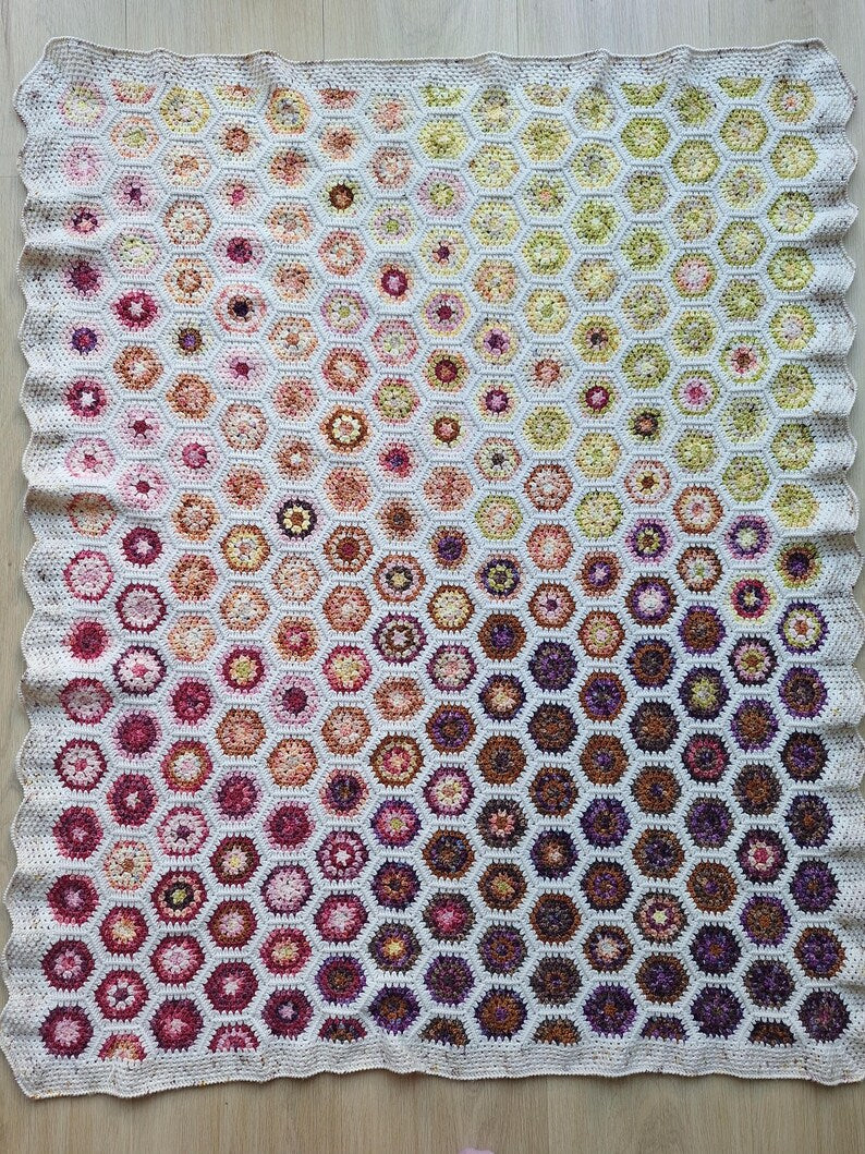 Ocean View Blanket Crochet Pattern