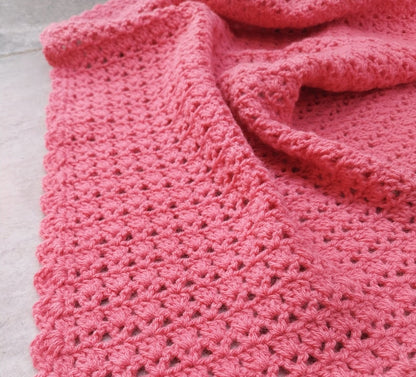 Crochet baby blanket pattern
