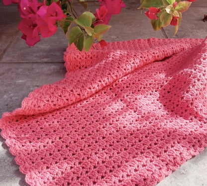 Crochet baby blanket pattern