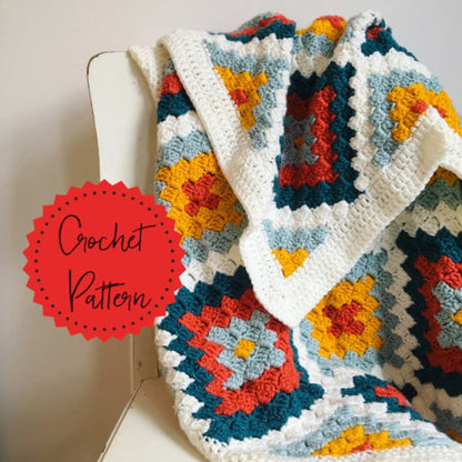 four corners blanket crochet pattern