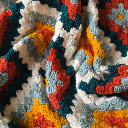 four corners blanket crochet pattern