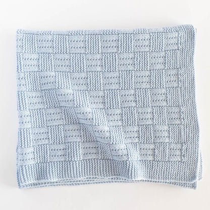 Checkered baby blanket Knitting pattern