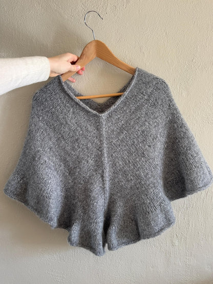 Oslo Poncho knitting pattern