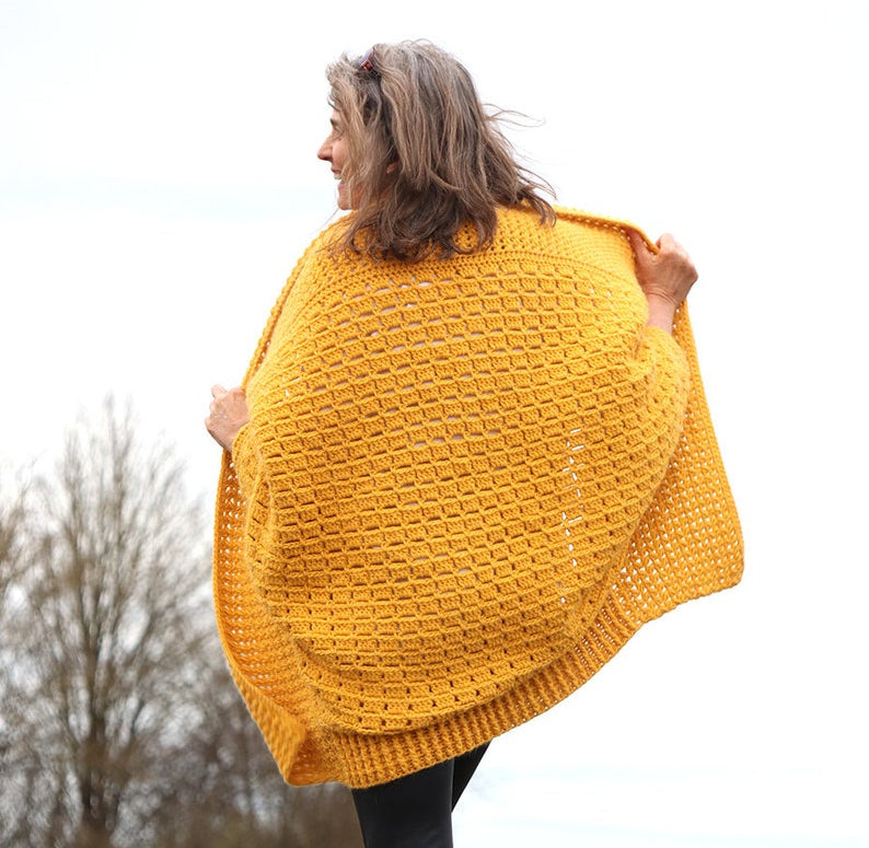 Crochet Pattern for Cardigan / Shrug