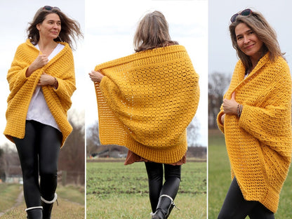 Crochet Pattern for Cardigan / Shrug